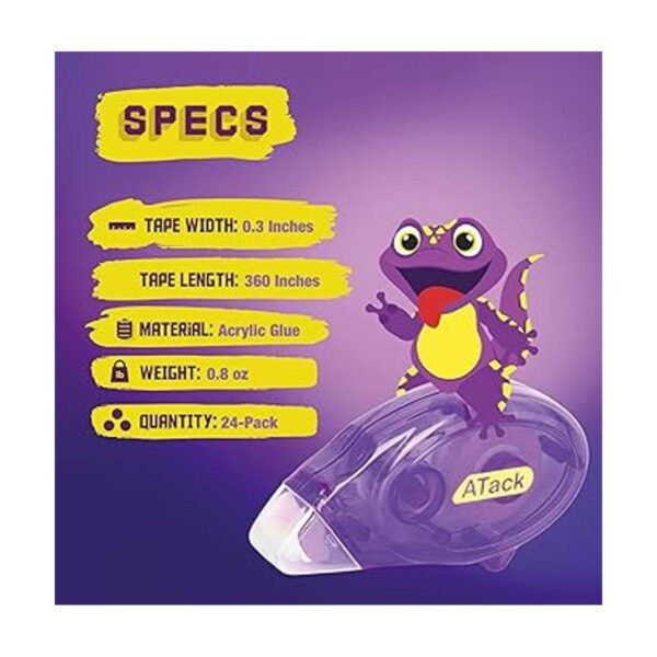 ATack Cinta adhesiva para álbumes de recortes 0.3 x 360