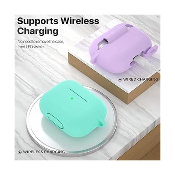 ATUAT Funda protectora de silicona compatible con Apple_3