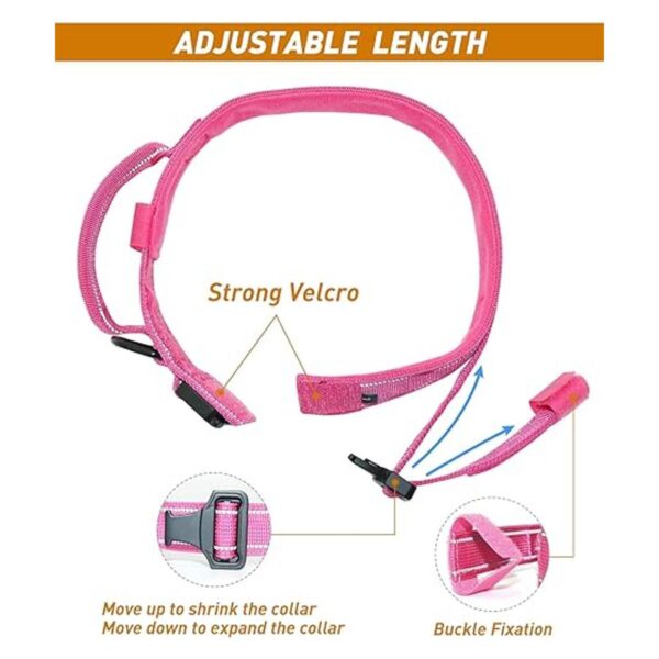 AUBELL Collar reflectante para perro collar táctico_4