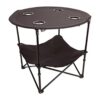 ATSENA Mesa de camping plegable talla única color negro_1
