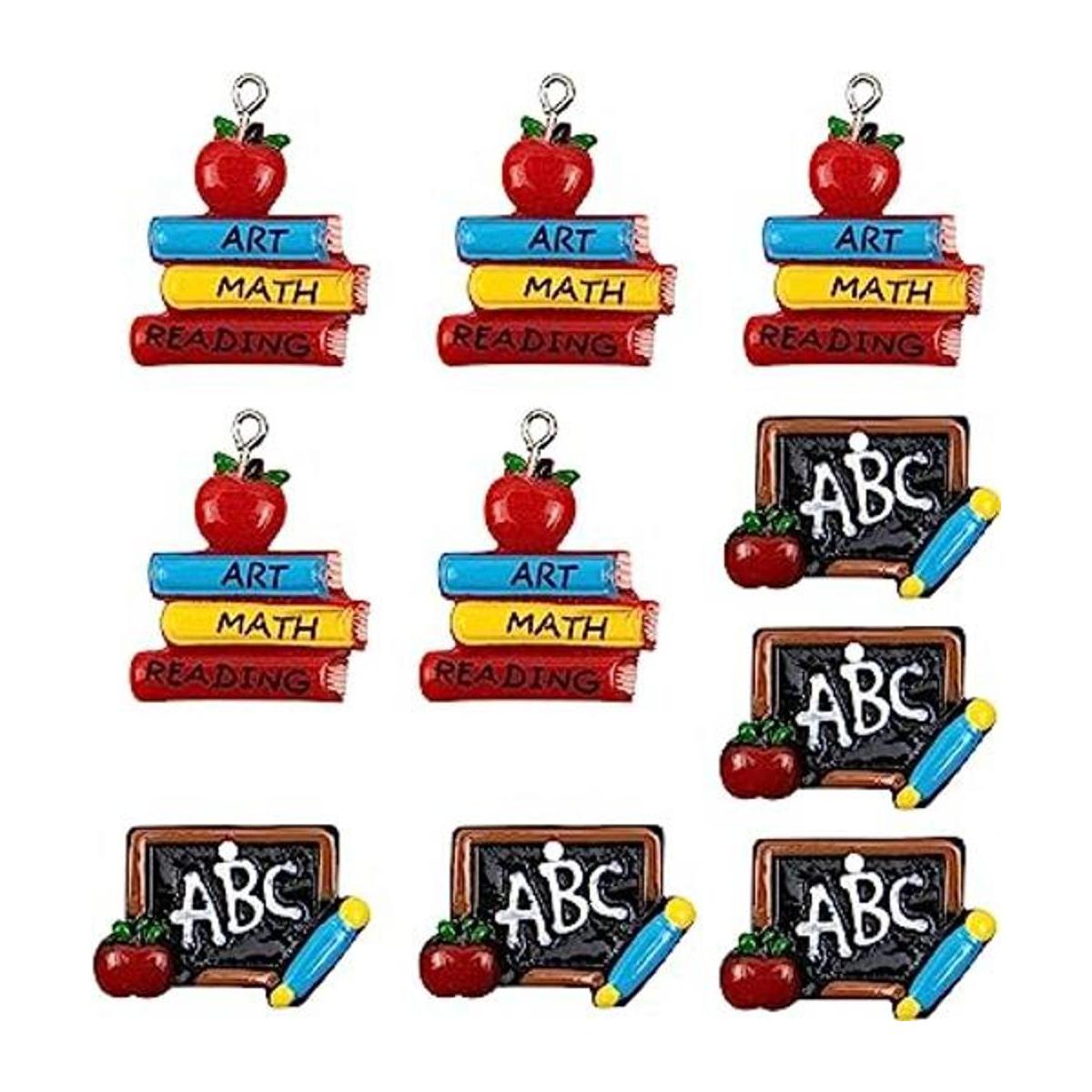 AUEAR Paquete de 10 abalorios para profesores o