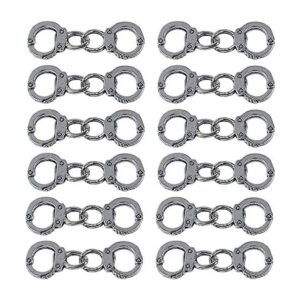 AUEAR 36 pares de colgantes de metal plateado para la