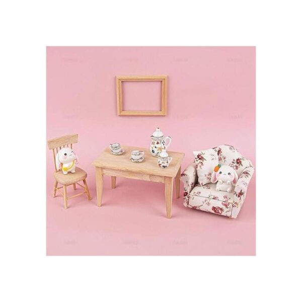 AUEAR Juego de 15 platos de porcelana en miniatura 112