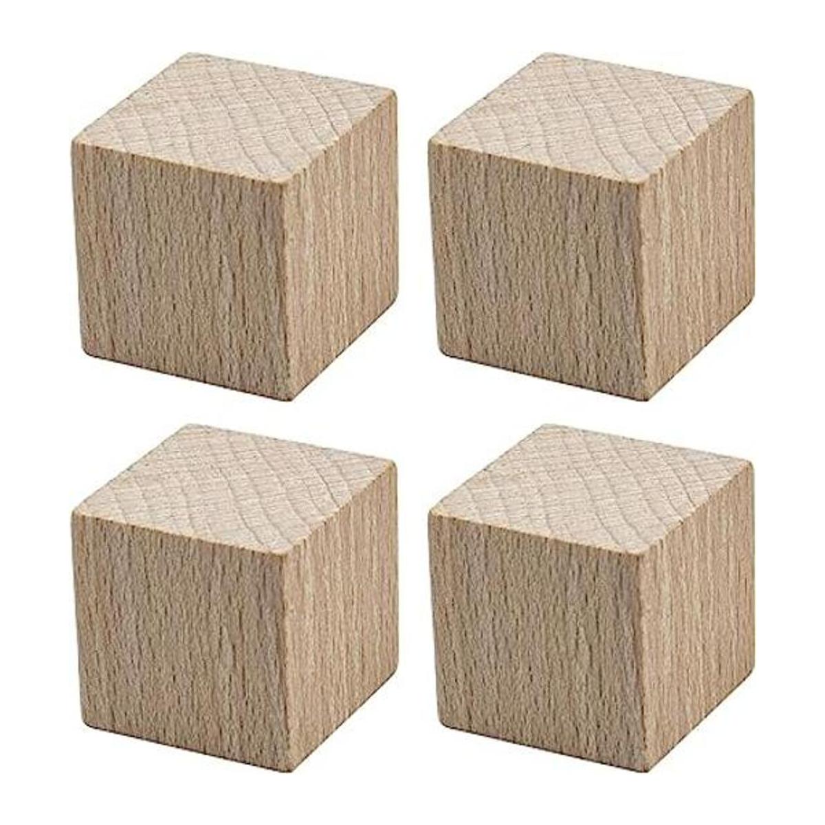 AUEAR Paquete de 20 bloques de construcción de madera