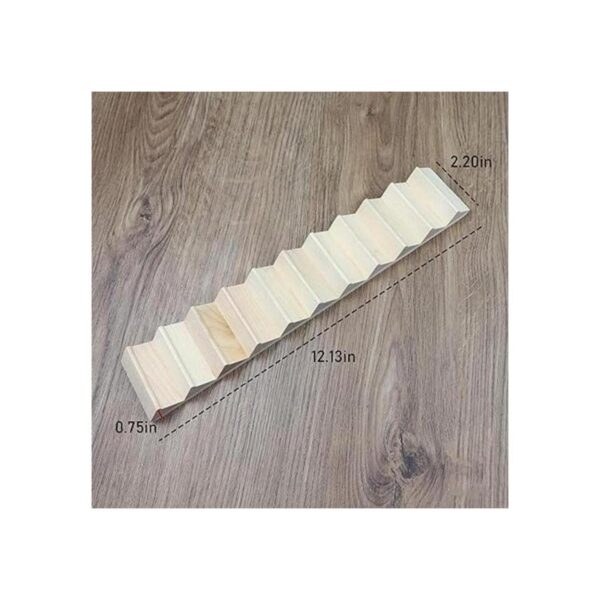 AUEAR Escaleras en miniatura de madera 112 escalones de