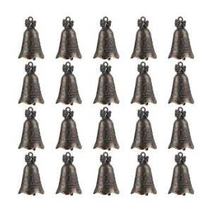 AUEAR Paquete de 20 campanas de bronce antiguo campanas_1