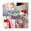 AUEAR Paquete de 10 cuerdas de nailon para joyería de