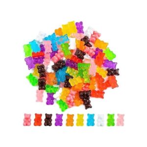 AUEAR Dijes de oso con dije de gomita de caramelo