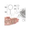 600 llaveros de 200 anillos de llavero de 0.984 in con