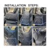Funda de asiento de automóvil para perro impermeable con_6
