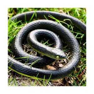 Juego de 10 serpientes de goma realista serpientes de