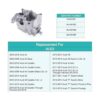 AULINK 06J145100C Bomba de vacío de freno 724807290 OE de_2