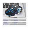 AULA SC100 Ratón inalámbrico recargable para juegos con_3