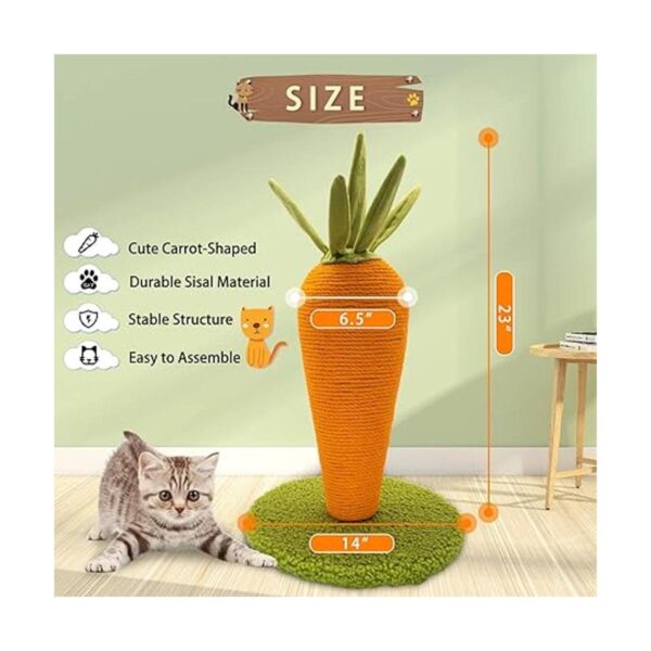 AUSCAT Cat Scratching Post Cute Scratching Post Nature_2