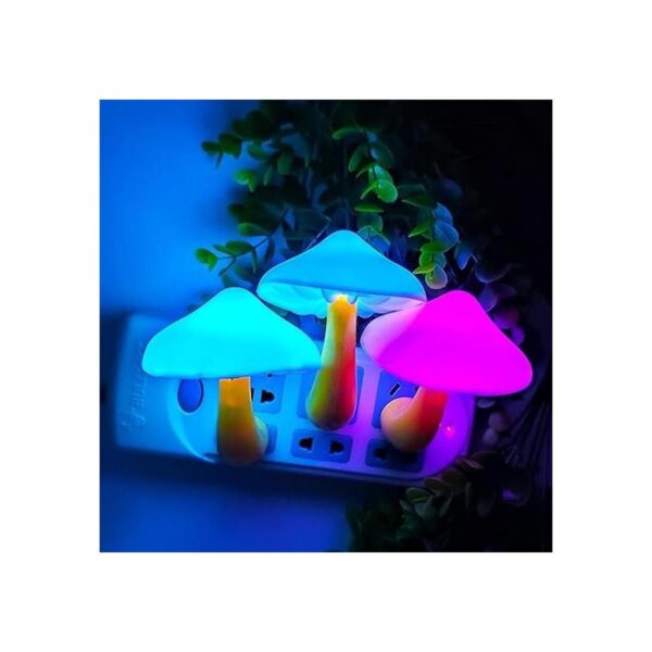 AUSAYE Sensor LED de luz nocturna con enchufe lámpara_4