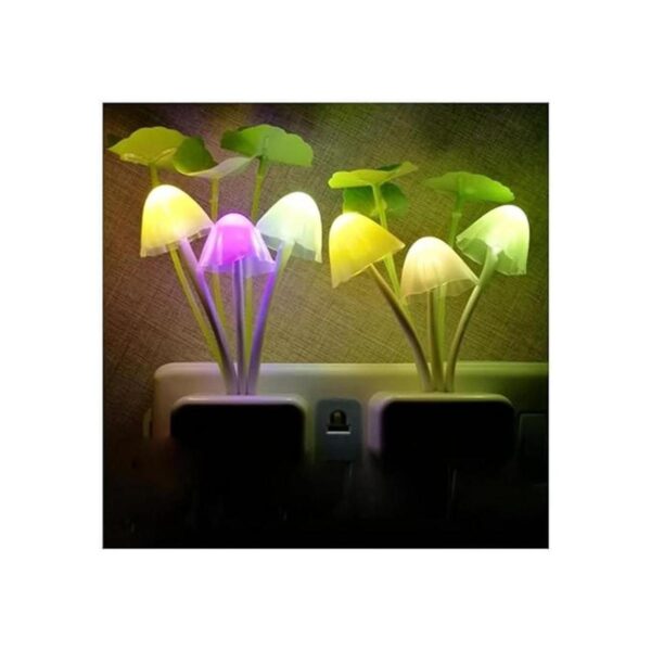 AUSAYE Paquete de 4 luces LED de noche con sensor luz_3