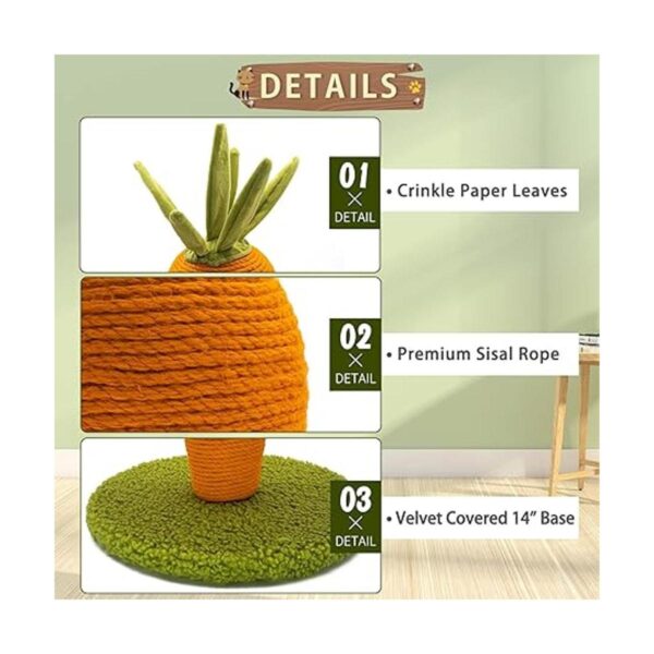 AUSCAT Cat Scratching Post Cute Scratching Post Nature_3