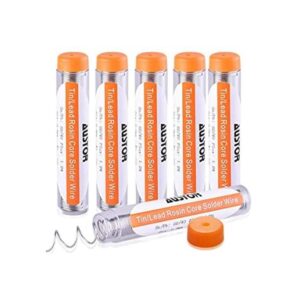 AUSTOR Paquete de 6 cables de soldadura de 6040 núcleos de_1