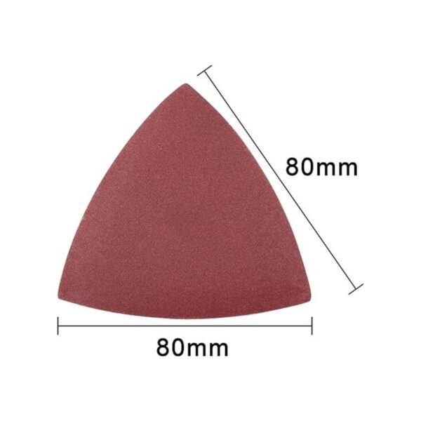 AUSTOR 120 piezas de papel de lija triangular hojas de_3