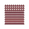 AUSTOR 120 piezas de papel de lija triangular hojas de_1