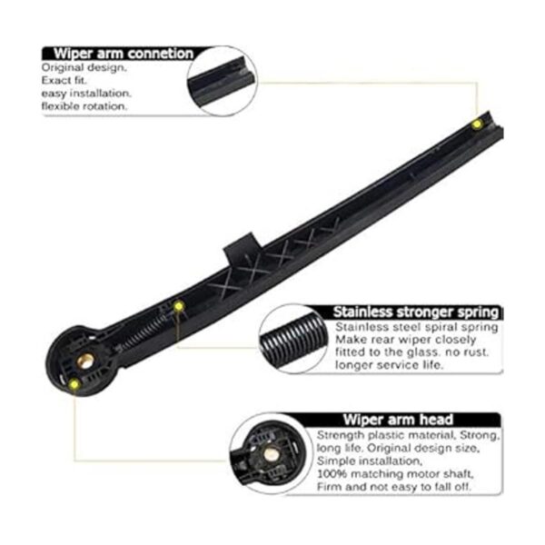 AUTOBOO Reemplazo del brazo del limpiaparabrisas trasero_3
