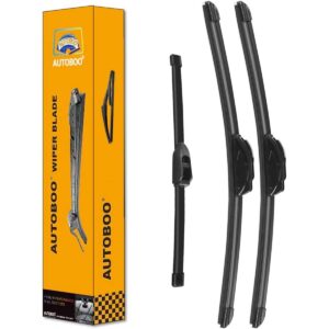 AUTOBOO Limpiaparabrisas de 26 16 pulgadas con_1