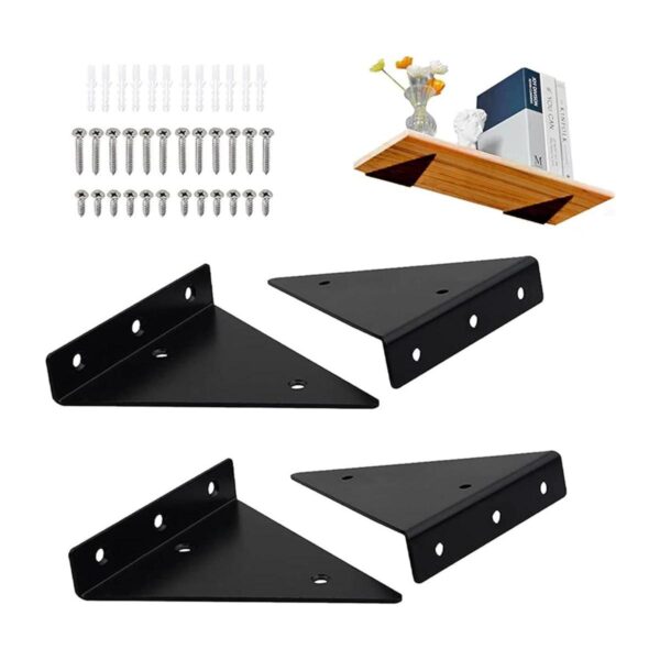Soportes de estante Soportes triangulares de 5 pulgadas