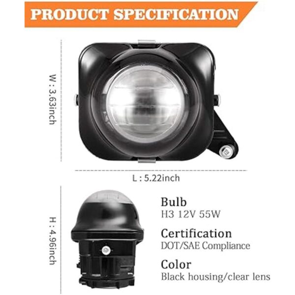 AUTOWIKI Juegos de montaje de luces antiniebla para Toyota_2