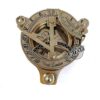 AV Sundial Brújula Marítima de Latón Brújula Bolsillo_1