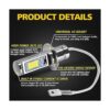 AUXLIGHT H11 H10 9006 5202 2504 H7 Focos LED antiniebla_4