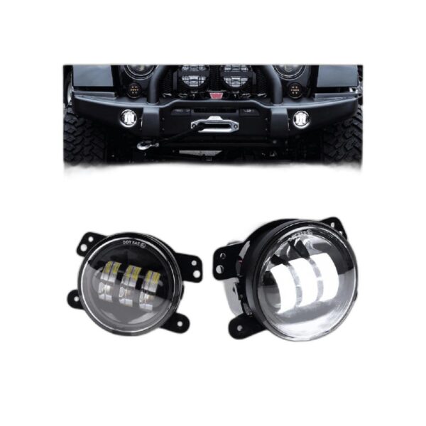AUXLIGHT Luces antiniebla LED blancas de 4 pulgadas_1