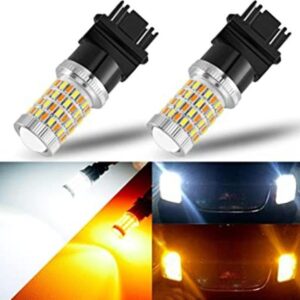 AUXLIGHT 3157 4157 3057 3457 Switchback LED Bulbs 76SMD_1