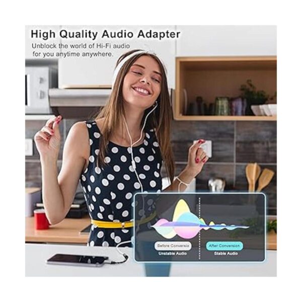 Adaptador de audio USB C a 0.138 in adaptador de_5