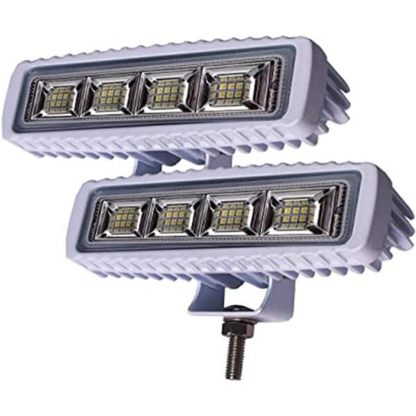 Barra de luces LED impermeable con carcasa blanca 36 W de_1
