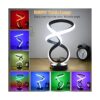 AVANLO Modern Table Lamp RGB Touch Spiral Bedside Lamp_2