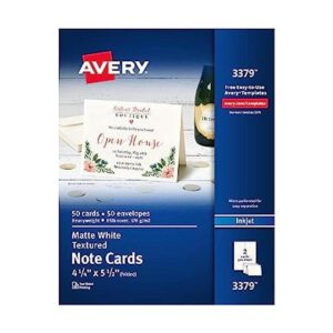 Avery Tarjetas de notas imprimibles impresoras de_1