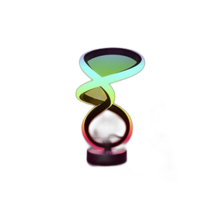 AVANLO Modern Table Lamp RGB Touch Spiral Bedside Lamp_1