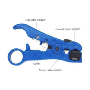 AVESON Cortador de cable universal para TVUTP plano o