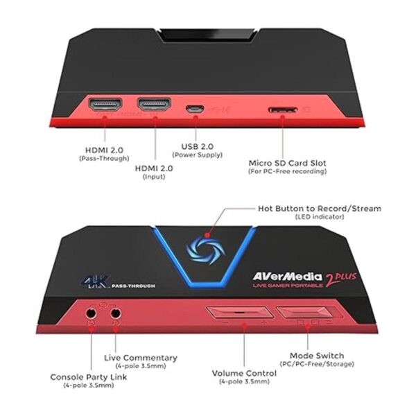 AVerMedia GC513 Live Gamer portátil 2 Plus tarjeta de_3