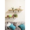 Soportes de pared de metal resistentes 6.0 x 6.0 in