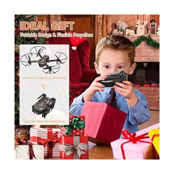 AVIALOGIC Mini dron con cámara para niños helicóptero de_6