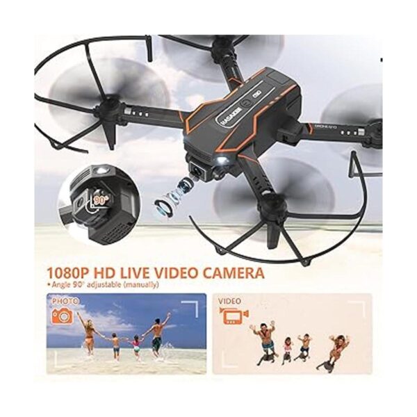 AVIALOGIC Mini dron con cámara para niños helicóptero de_2