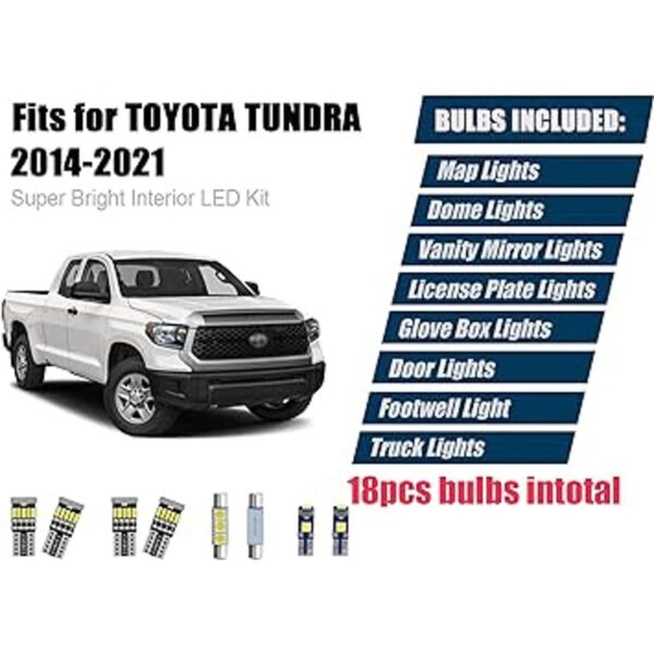 Kit de 18 luces LED para interiores Tundra ultra_3