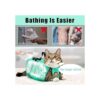 AWOOF Bolsa de aseo para gatos bolsa de baño ajustable