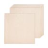 Paquete de 6 hojas de tilo para manualidades 12 x 12 x