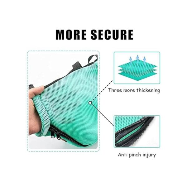 AWOOF Bolsa de aseo para gatos bolsa de baño ajustable