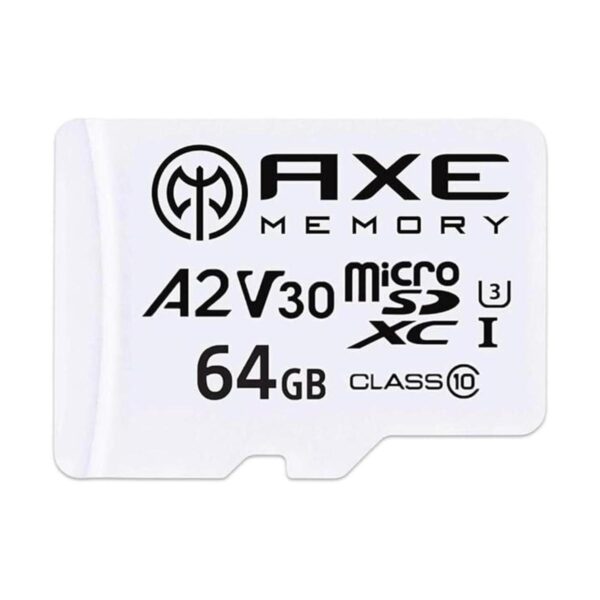 AXE MEMORY Tarjeta de memoria microSDXC de 64 GB_1