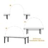 AXHJ Kit de soporte de arco de globos ajustable de 13_5
