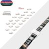 Juego de 4 conectores RGB LED de 0.394 in cable de