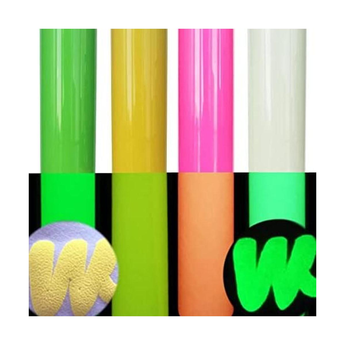 Hojas de vinilo de transferencia de calor 3D Puff de 12 x